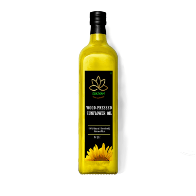 Wood-Pressed Sunflower Oil <br/> 1Ltr / 5Ltr