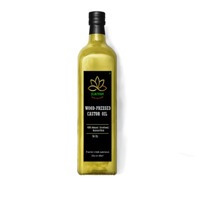 Wood-Pressed Castor Oil <br/>500ml / 1Ltr