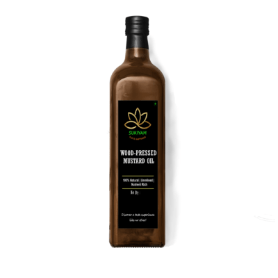 Wood-Pressed Mustard Oil <br/> 500ml / 1Ltr / 5Ltr