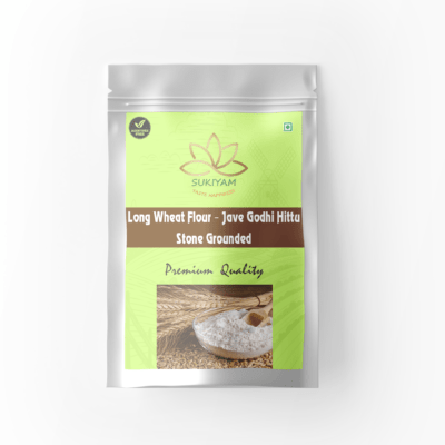 Long Wheat Flour – Jave Godhi Hittu <br/> Stone Grounded <br/> 1Kg